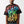 True Religion T-Shirt Ss Graffiti Oversized Jet Black