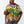 True Religion T-Shirt Ss Graffiti Oversized Garden Brown