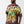 True Religion T-Shirt Ss Graffiti Oversized Garden Brown