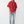 True Religion T-Shirt Ss Hs Print Oversized Travertine Red