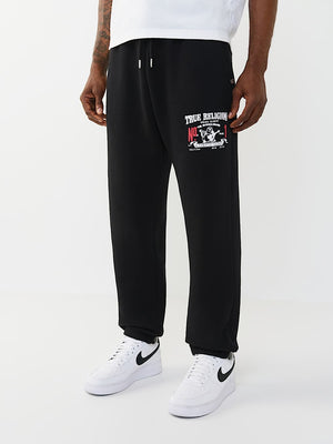 TRUE RELIGION JOGGER NUMBER ONE SRS JET BLACK