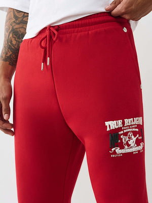 TRUE RELIGION JOGGER NUMBER ONE SRS RED
