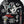 True Religion Hoody Sketched Logo Boxy Jet Black