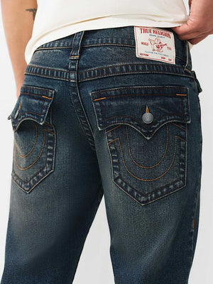 True Religion Jeans Rocco Sn Flap 32In Decadense Dark Wash