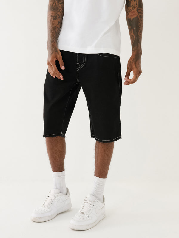 True Religion Ricky Shorts Flap Black Rinse