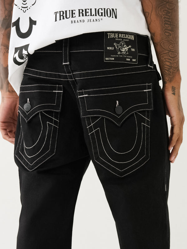 True Religion Ricky Shorts Flap Black Rinse