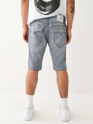 True Religion Rocco Shorts Super T Grey Wash-True Religion