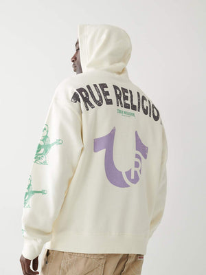 Horseshoe Logo Hoodie-True Religion