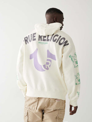 Horseshoe Logo Hoodie-True Religion
