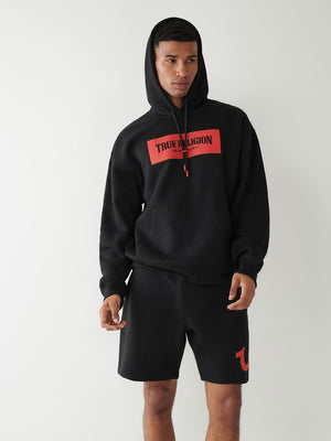 Logo Relaxed Hoodie-True Religion
