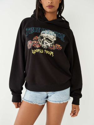 Crystal World Tour Logo Hoodie-True Religion