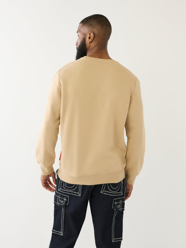 True Religion Tr Buddha Sweater Embro Travertine