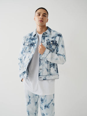 True Religion Jacket Ocean Vibes Lighht Wash-True Religion