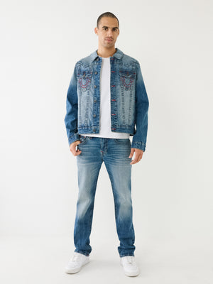 True Religion Big T Jimmy Jacket Bond Medium Wash-True Religion
