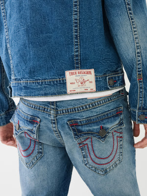 True Religion Big T Jimmy Jacket Bond Medium Wash-True Religion