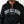 True Religion Jacket Collegiate Embro Zip Hood Jet Black