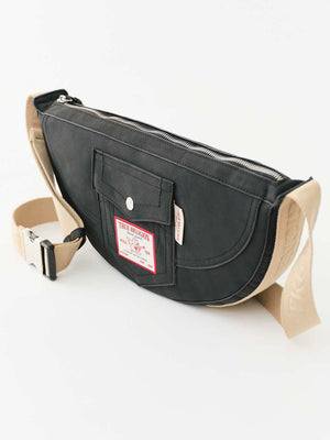 True Religion Utility Bag Hobo Black-True Religion