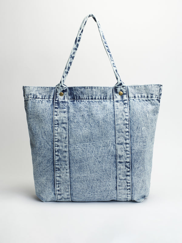 True Religion Denim Tote Bag