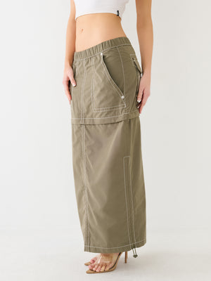 True Religion Sadie Skirt Convertible Maxi Kalamata-True Religion