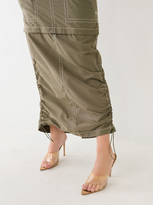 True Religion Sadie Skirt Convertible Maxi Kalamata-True Religion