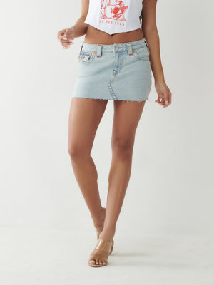 Sadie Mini Logo Skirt-True Religion