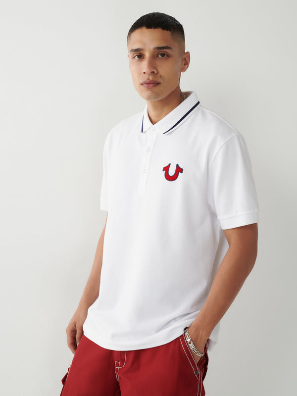 True Religion Golfer Optic White