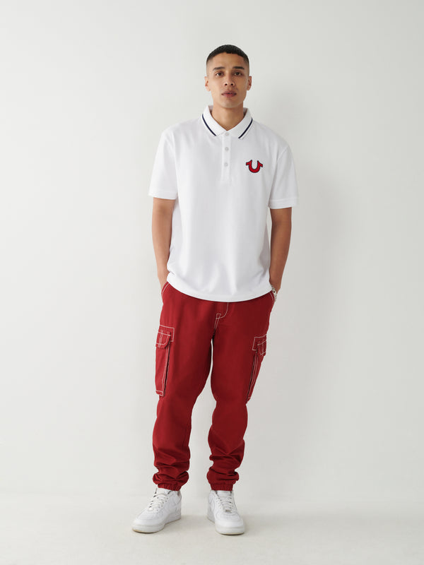 True Religion Golfer Optic White