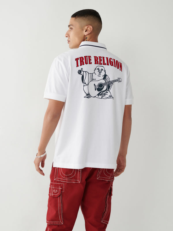 True Religion Golfer Optic White