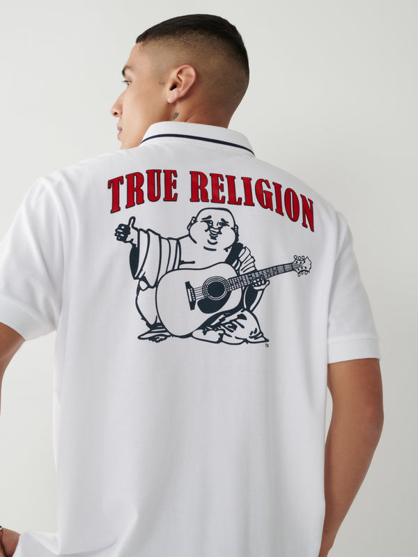 True Religion Golfer Optic White