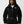 TRUE RELIGION JACKET HIGH SHINE FOIL HOODED PUFFER JET BLACK