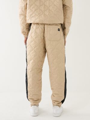 True Religion Relaxed Track Pants Embro Travertine-True Religion