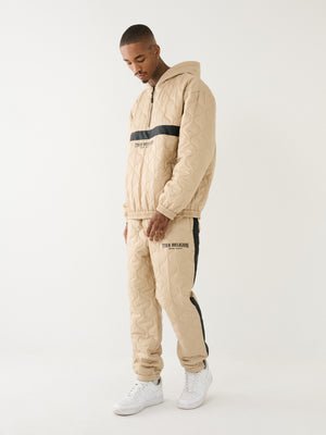 True Religion Relaxed Track Pants Embro Travertine-True Religion
