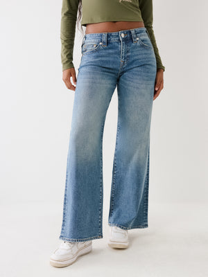 True Religion Jeans Bobbi Baggy Medium Wash