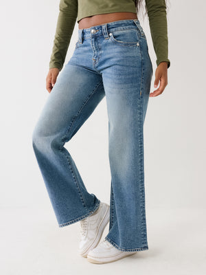 True Religion Jeans Bobbi Baggy Medium Wash