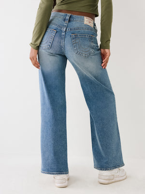 True Religion Jeans Bobbi Baggy Medium Wash