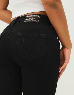 True Religion Jennie Mr Curvy Skinny 2Sb Black Rinse