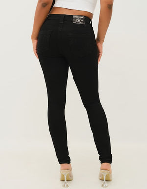 True Religion Jennie Mr Curvy Skinny 2Sb Black Rinse