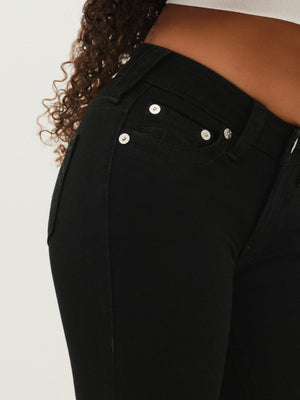True Religion Jeans Jennie Mr Curvy Black Rinse