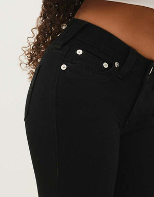 True Religion Jennie Mr Curvy Skinny 2Sb Black Rinse