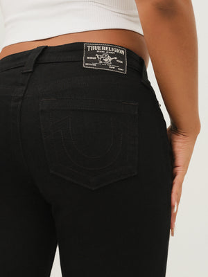 True Religion Jeans Billie Mr Straight Black Rinse