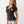 True Religion  Crystal Buddha V Neck Tee Jet Black