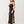 True Religion Strapless Rib Maxi Dress Jet Black