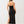 True Religion Strapless Rib Maxi Dress Jet Black