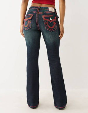 True Religion Rhinestone Becca Boot Supt Flp Indigo Twilight