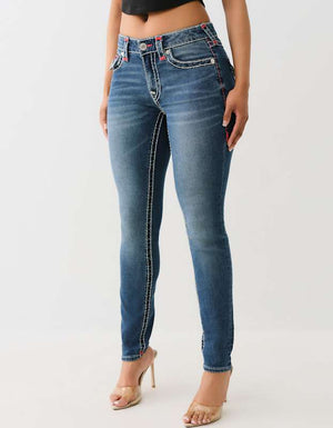 True Religion Jennie Mr Skinny Flap Sup T Royal Indigo
