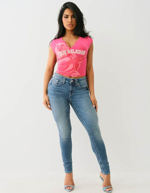 True Religion I Love True Jennie Mr Skinny Royal Indigo