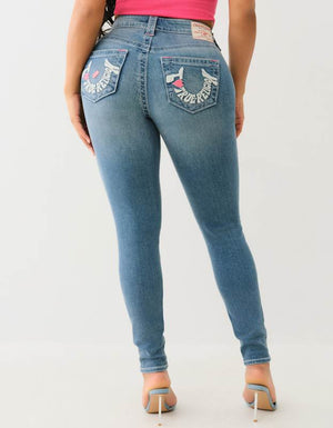 True Religion I Love True Jennie Mr Skinny Royal Indigo