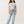 True Religion Crystal Wing Ss Baby Tee Cerulean Blue-True Religion