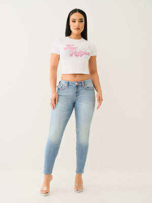 True Religion Jennie Mr Skinny Flap Super T Daybreak-True Religion