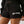 True Religion Patched Lounge Shorts Jet Black